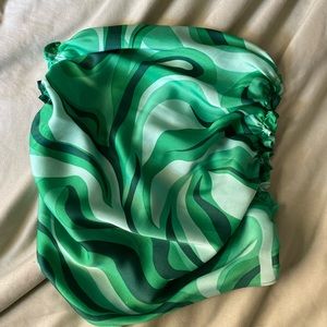 Cropped Y2K print camisole